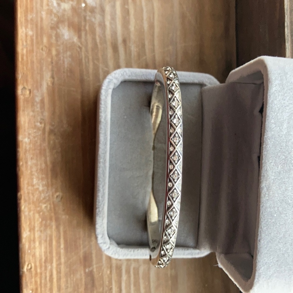 Brighton silver bracelet with magnetic closure